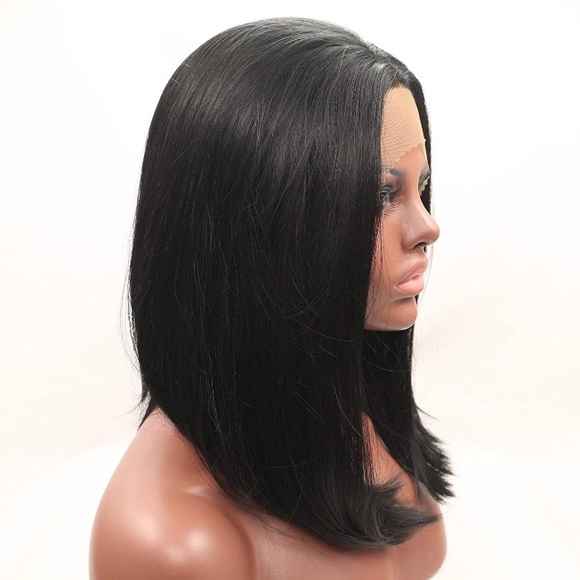 - ? TILSE BLACK STRAIGHT BOB LACE FRONT WIG? *NWT* main image 6
